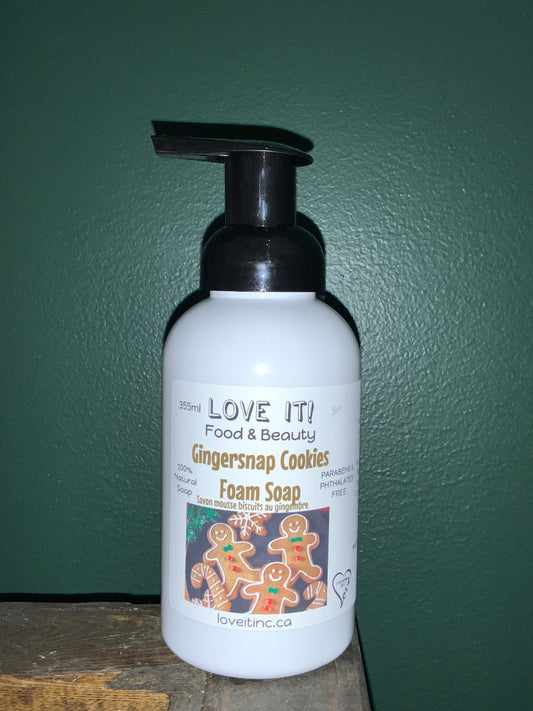Love It Food & Beauty Inc. - Foaming Hand Soap - Gingersnap Cookies