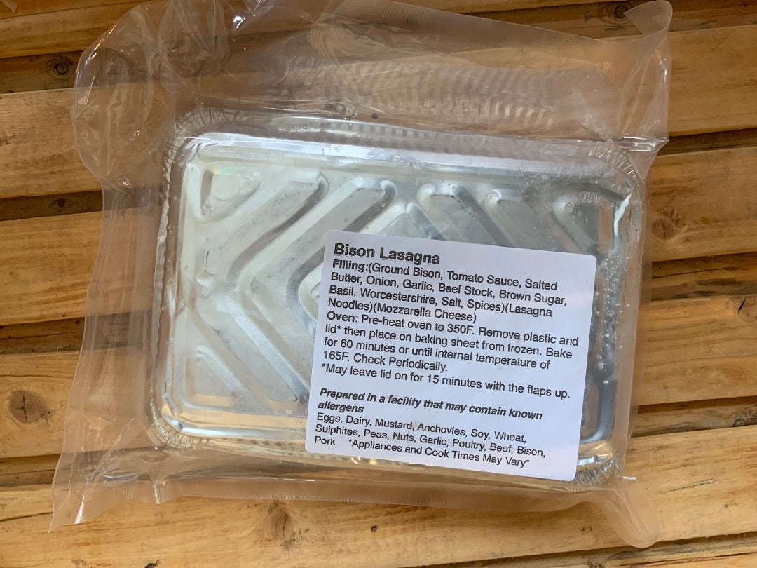 Original Family Farm - Bison Lasagna