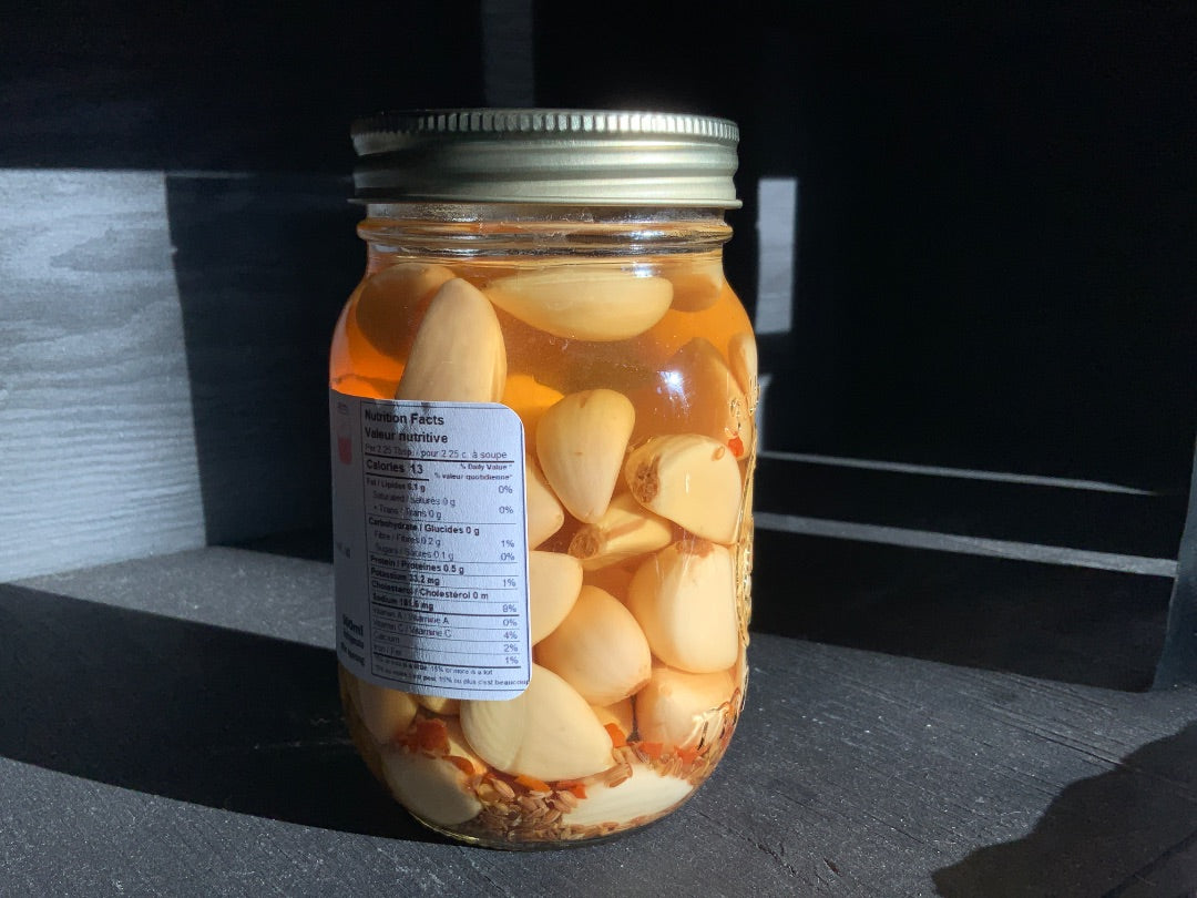 Kristen’s Preserves - Preserves - Pickled Garlic (500ml)