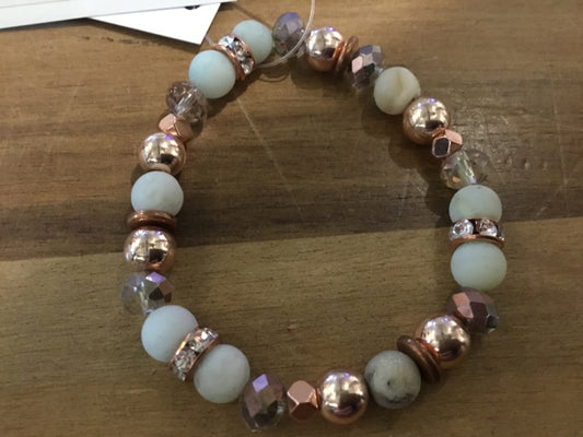 K&B Jewelry - Jewel Bracelet - Amazonite (Hope) - B120-RG