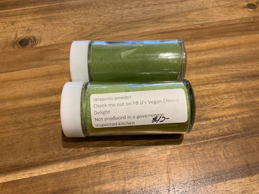 JJ's Vegan Cheese - Freeze Dried Jalapeño Powder