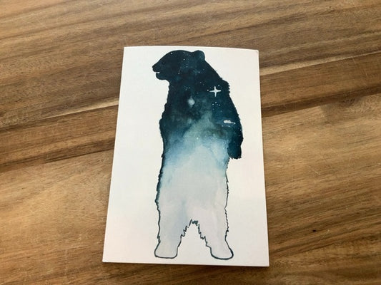 Art by Julia - Postcards - Starry Bear