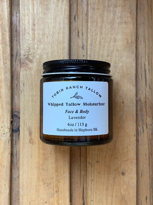 Tobin Ranch Tallow - Whipped Tallow Moisturizer - Lavender