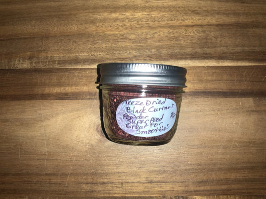 JJ's Vegan Cheese - Freeze Dried Black Currant Powder Superfood