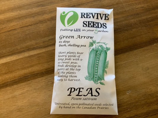 Revive Seeds - Peas - Green Arrow