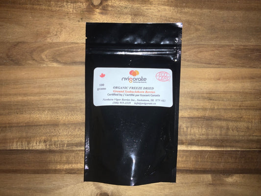 nvigorate - Freeze Dried Ground Seabuckthorn Berries 100g
