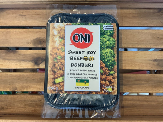 ONI Express - Sweet Soy Beef Donburi - Frozen
