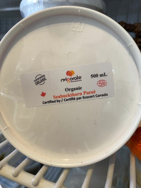 Nvigorate - Frozen Seabuckthorn Puree (500ml)
