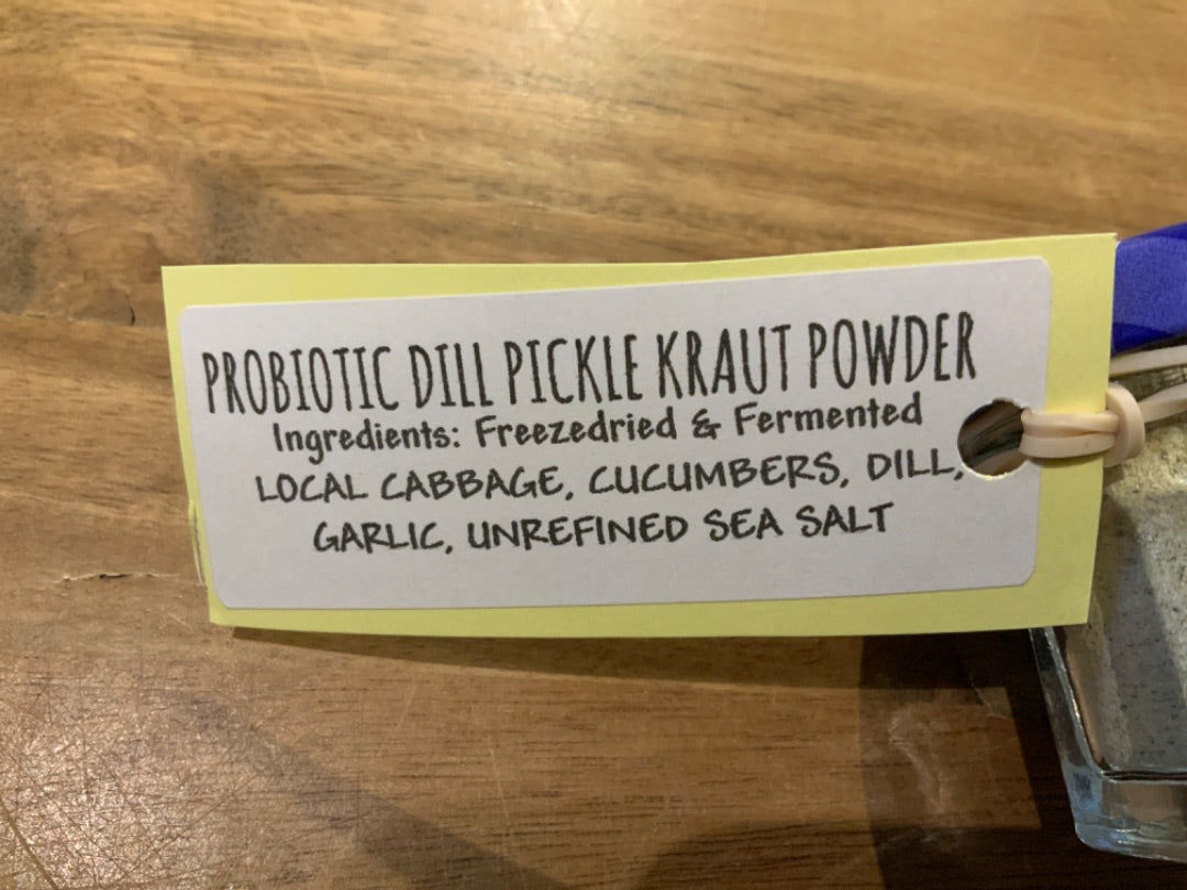 Vesela's International Kitchen Food - Probiotic Dill Pickle Kraut Powder