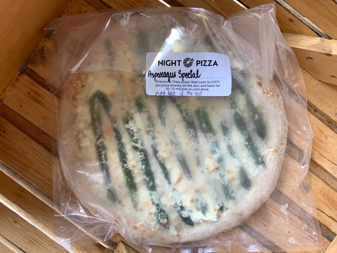 The Night Oven - Pizza - Asparagus Special