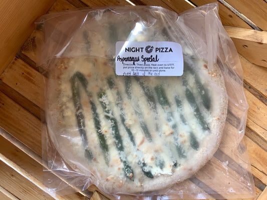The Night Oven - Pizza - Asparagus Special