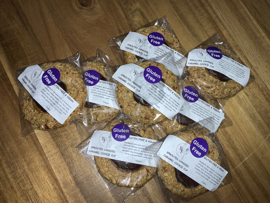 Wildflour Whole Foods - GF/V Sprouted Candied Caramel Cookie Cup