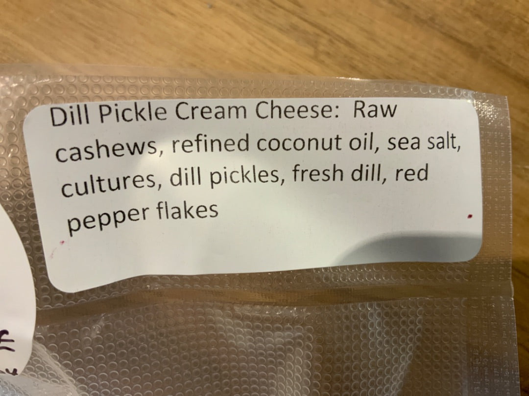 JJ’s Vegan Cheese - Dill Pickle Cream Cheese