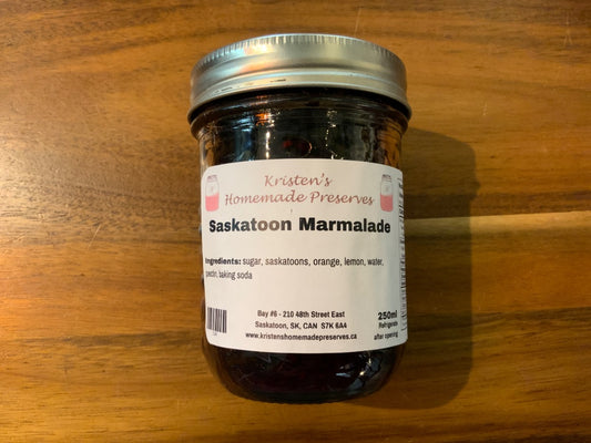 Kristen’s Preserves - Marmalade - Saskatoon