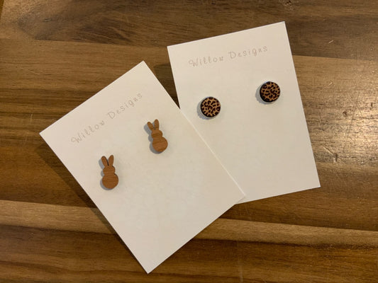 Willow Designs - Wood Earrings