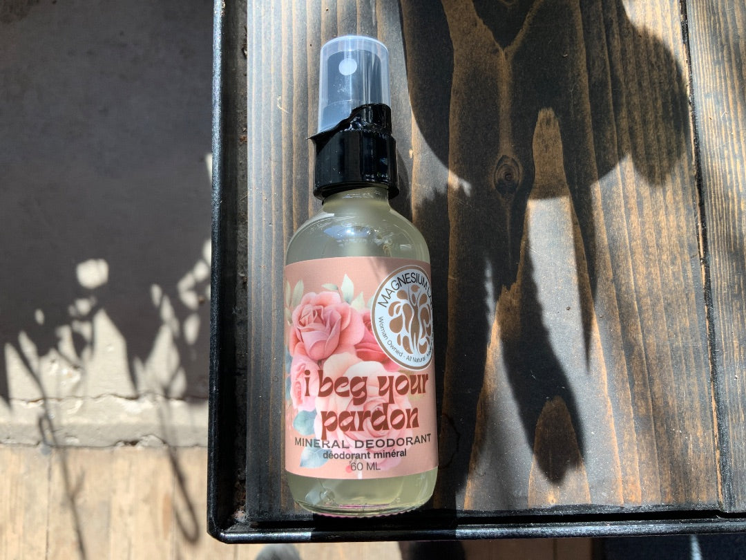 Studio on 27  - Magnesium Deodorant Spray - I Beg Your Pardon