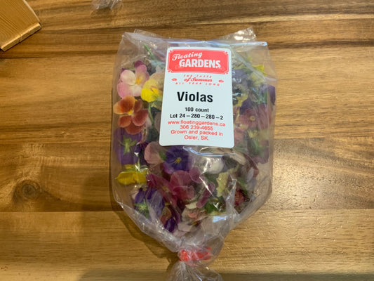 Floating Gardens - Edible Flowers (150 Count)