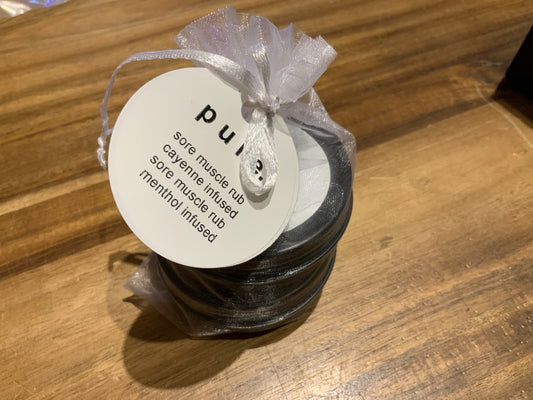 Pure Bath & Body - Menthol/Cayenne Muscle Rub Gift