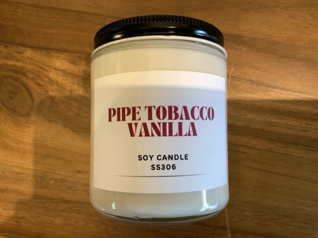 SS306 Artisan - Pipe Tobacco Vanilla Soy Candle
