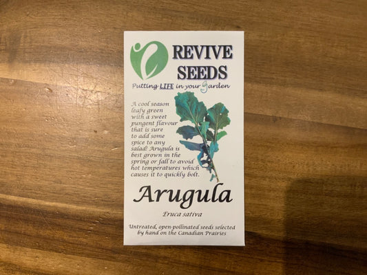 Revive Seeds - Arugula