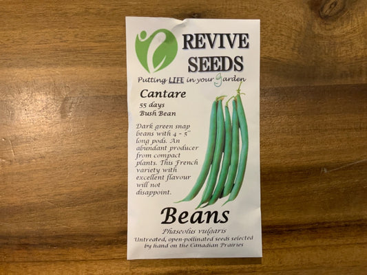 Revive Seeds - Beans - Cantare