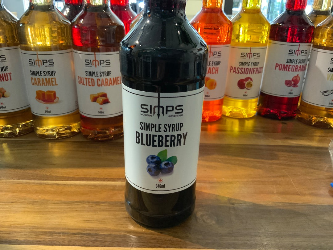 Powerhouse Endeavours - Simps Simple Syrup - Blueberry