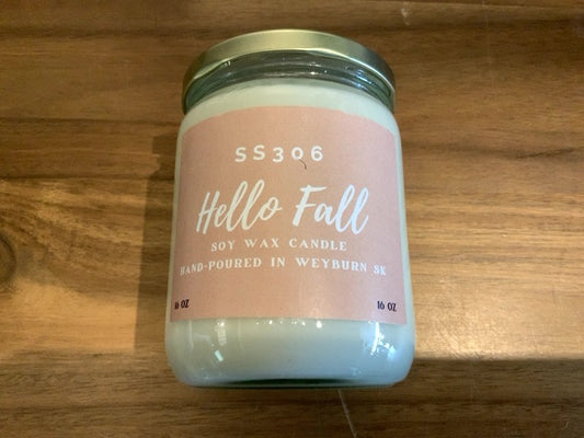SS306 - Candle - Hello Fall (16oz)