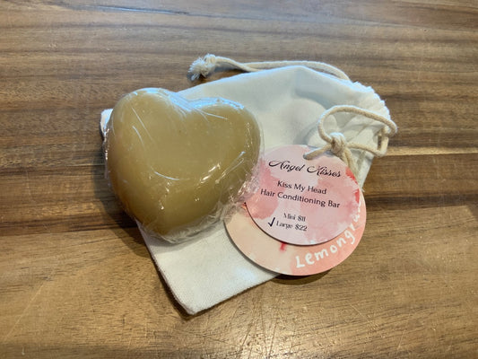 Angel Kisses  - “Kiss My Head” Hair Conditioner - Large - Lemongrass