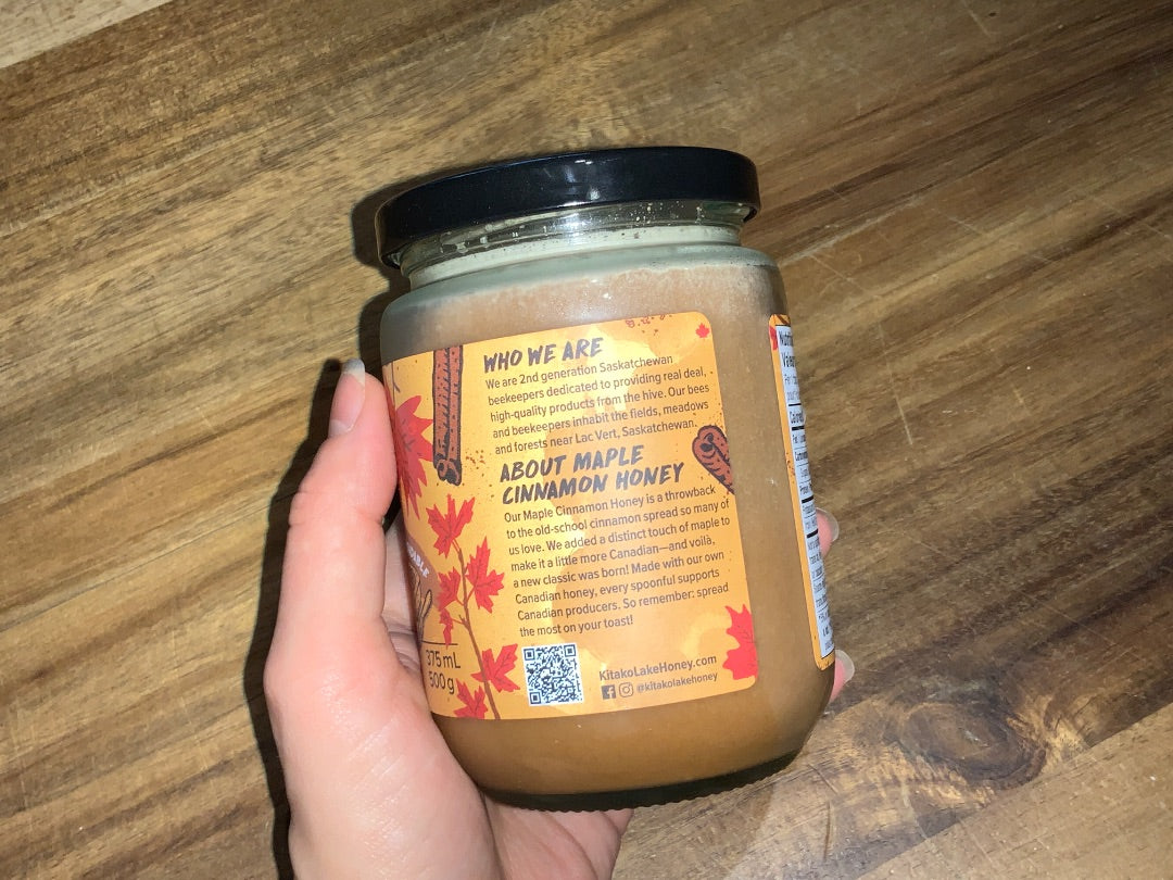 Kitako Lake Honey - Maple Cinnamon Honey