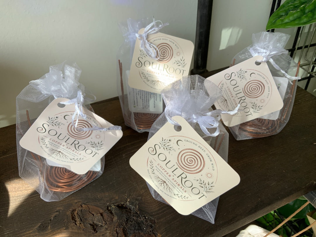 Soul Roots - Spiral Copper Set