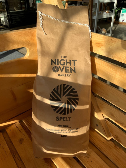The Night Oven - Organic Stone Milled Flour - Spelt
