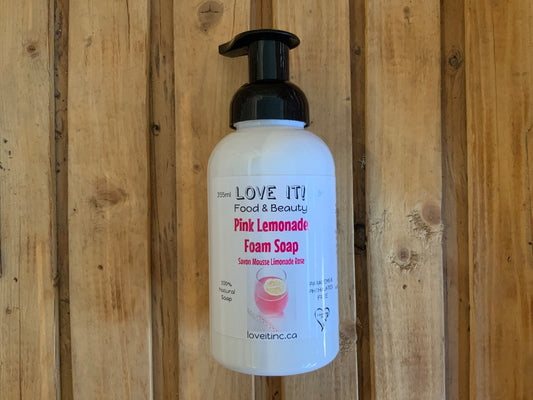 Love It Food & Beauty Inc. - Foaming Hand Soap - Pink Lemonade