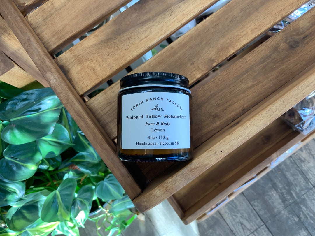 Tobin Ranch Tallow Whipped Tallow Moisturizer - Lemon