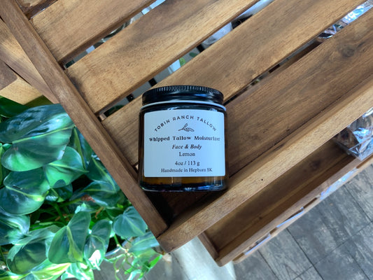 Tobin Ranch Tallow Whipped Tallow Moisturizer - Lemon