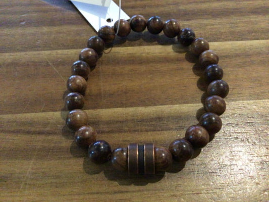 K&B Jewelry - Bracelet - Sandalwood (Tranquility) - B437-SS