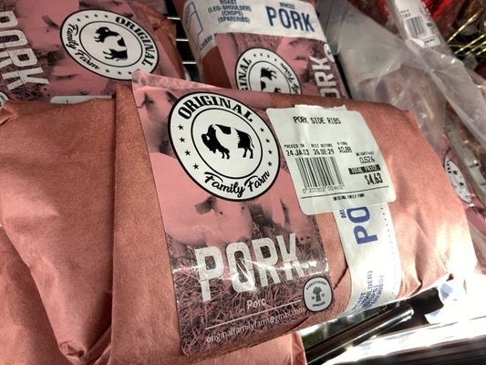 Original Family Farms - Side Pork Ribs (~500g)