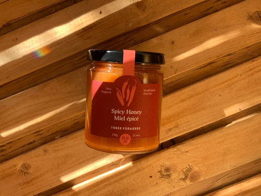 Three Foragers - Infused Honey - Spicy (350g)