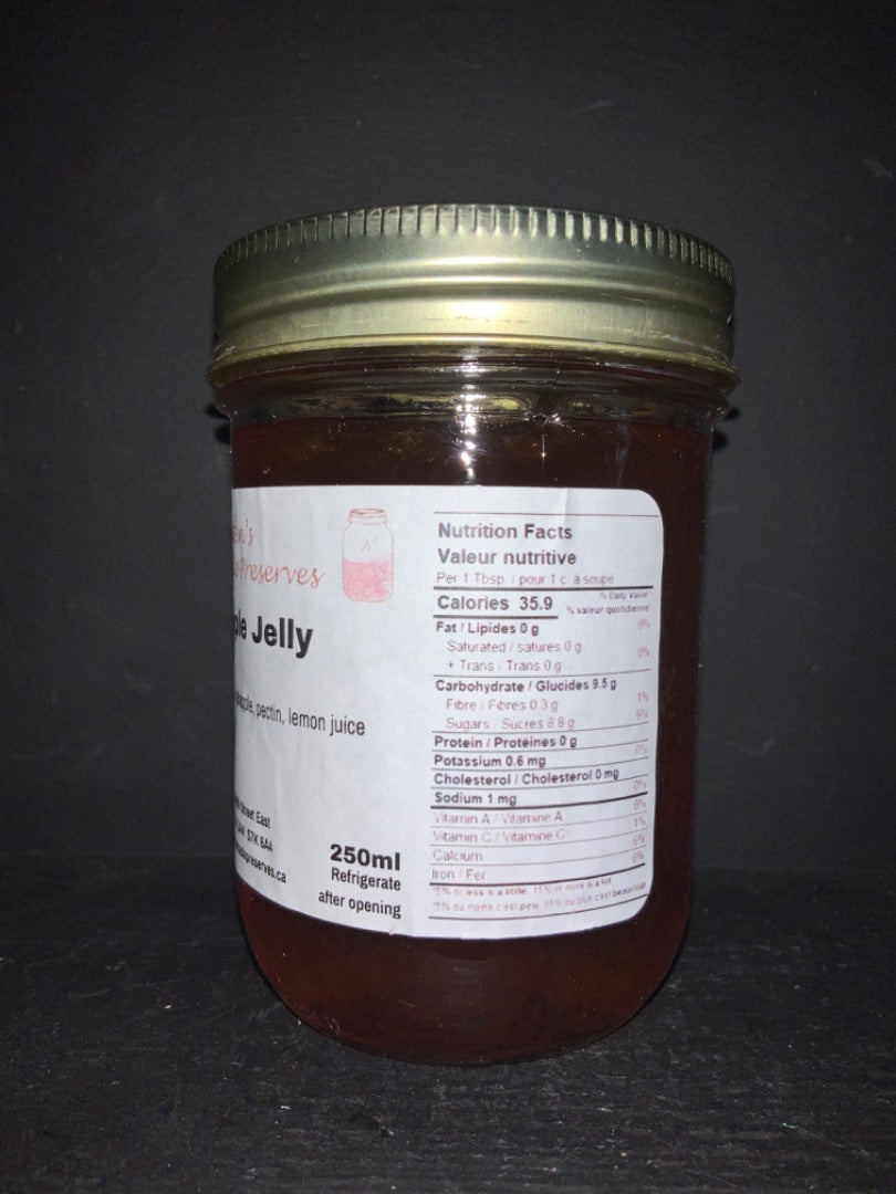 Kristen’s Preserves - 250ml Jelly - Crabapple