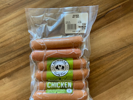 Original Family Farms - Chicken - Hot Dogs