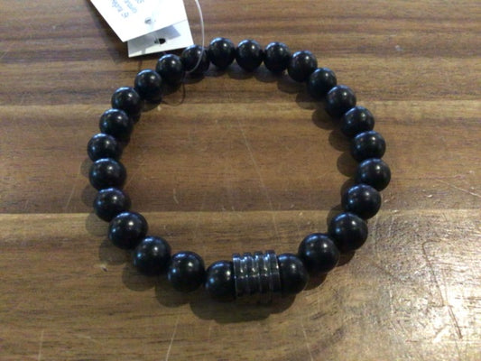 K&B Jewelry - Bracelet - Black Sandalwood (Tranquility) - B419-SS