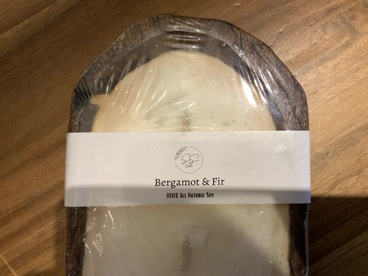 SS306 Artisan - Bergamot & Fir Soy Candle