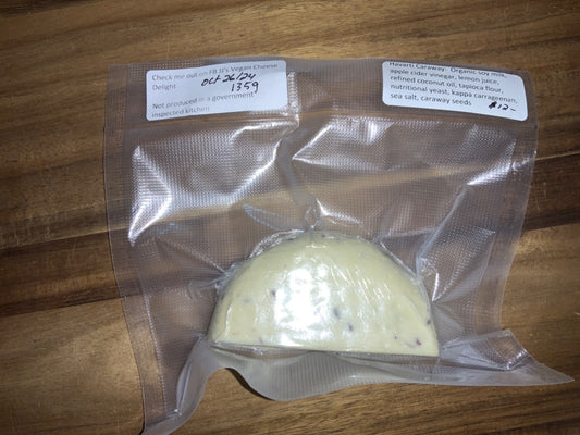 JJ's Vegan Cheese - Havarti Caraway Cheese