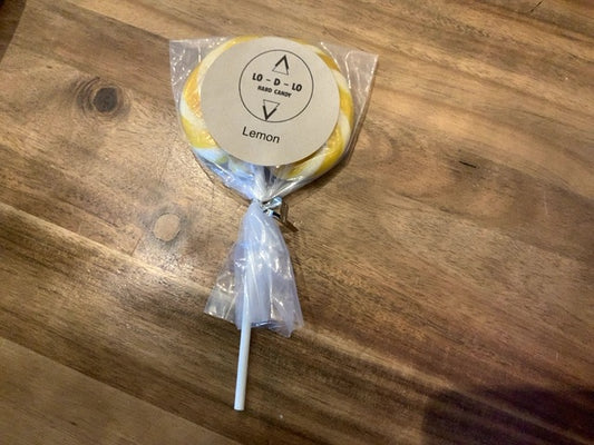 Lo-D-Lo Candies - Lollipop - Lemon