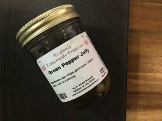 Kristen’s Preserves - 250ml Jelly - Green Pepper