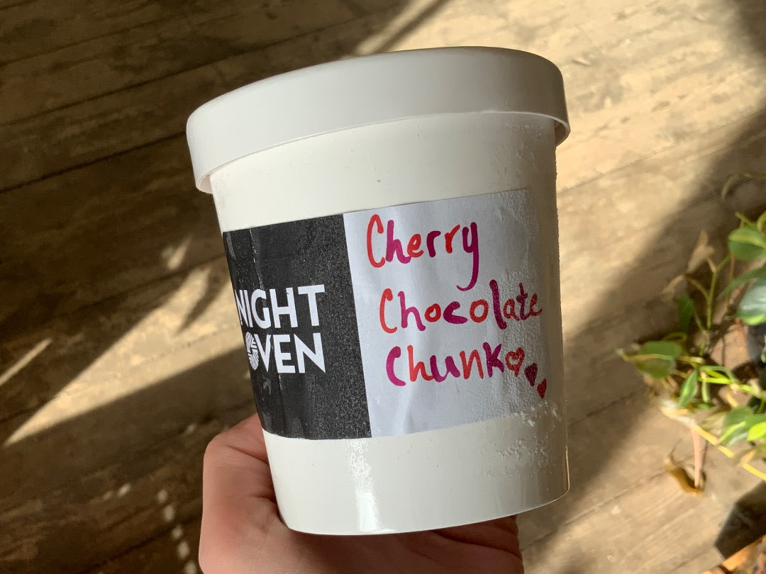 The Night Oven - Cherry Chocolate Chunks - Ice Cream
