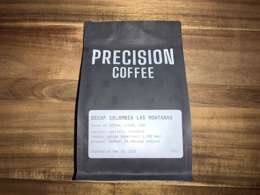 Precision Coffee - 300g Decaf Colombia Las Montanas