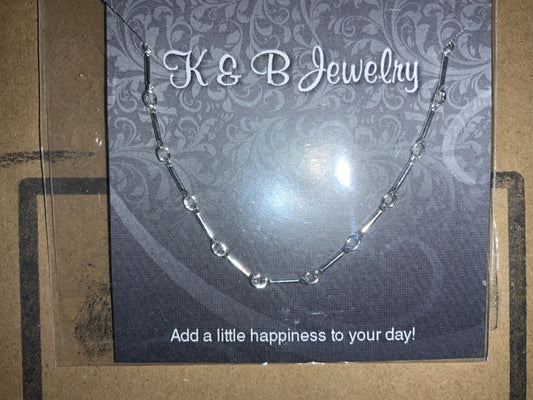 K&B Jewelry - Necklace - Sterling Silver Chain - NS185-SS