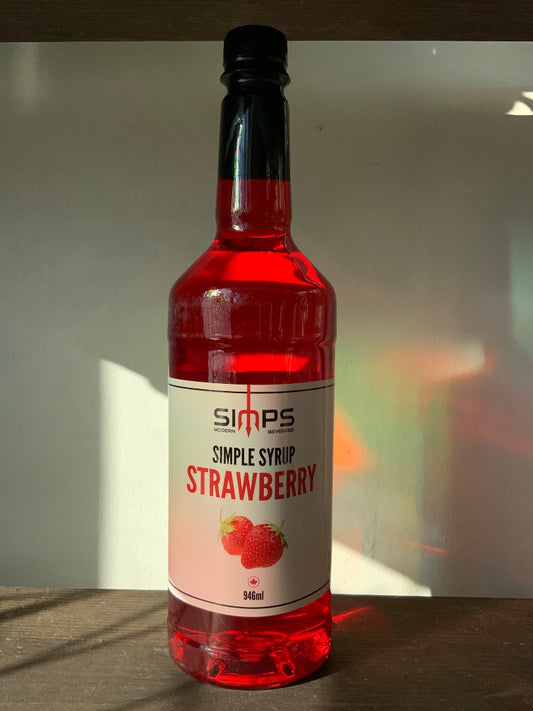 Powerhouse Endeavours - Simps Simple Syrup - Strawberry