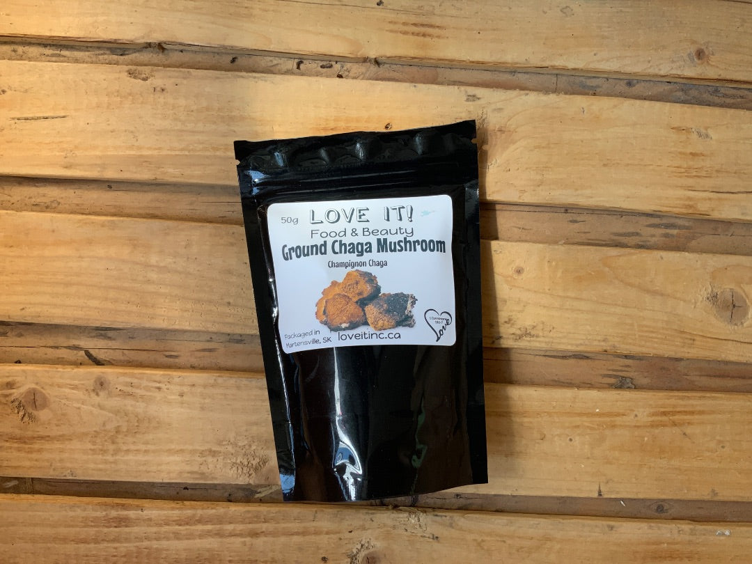 Love It Food & Beauty Inc. - Ground Chaga Mushroom