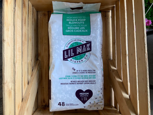 Lil Mak Diaper Co. - Medium (48 count)